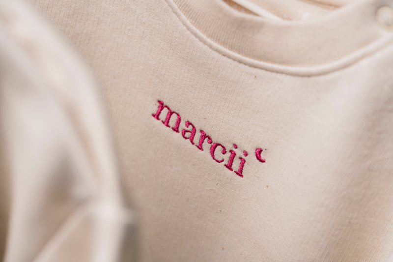 FELPA CON CAPPUCCIO "PureNature" - Stick Pink