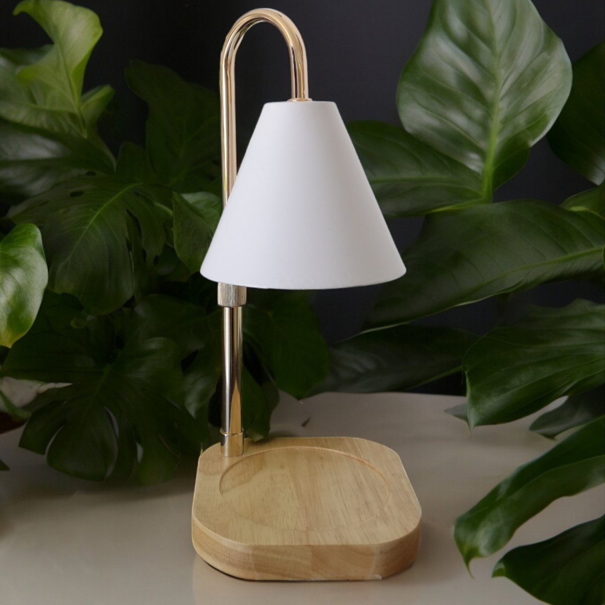 Zachte warmteverspreider - Candelia - elektrische brander voor geurkaars - geïntegreerde dimmer - decoratie en cadeau-idee