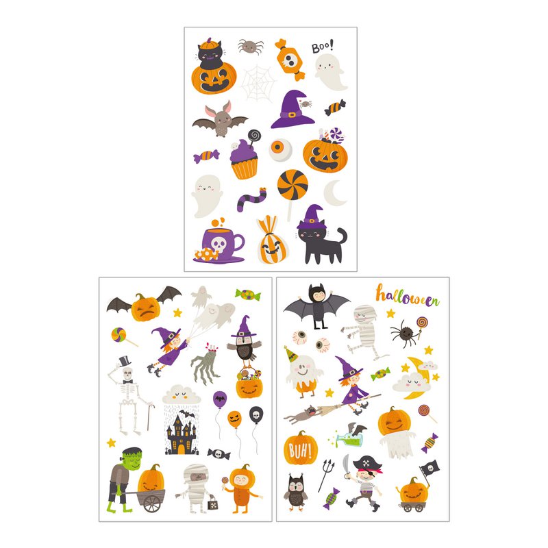 Børnetatoveringer - Motiv "Halloween"