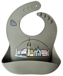 Silicone Bib Breda Olive