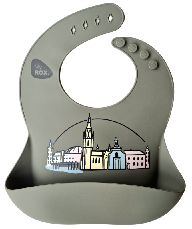 Silicone Bib Breda Olive