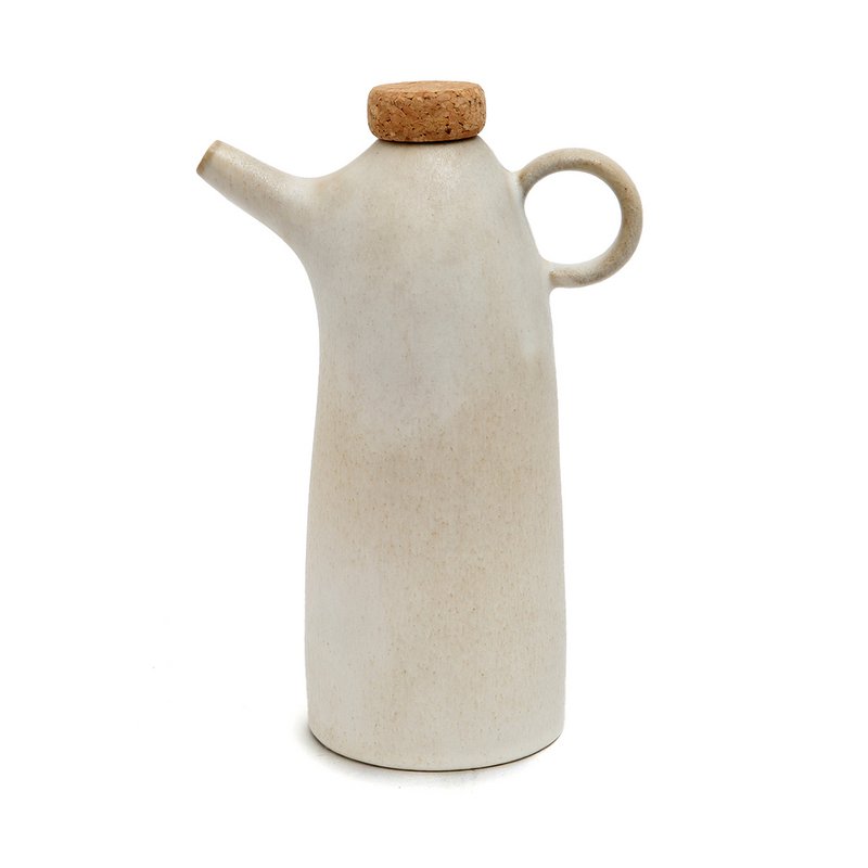 Die Olivenölflasche N ° 78 - Weiß