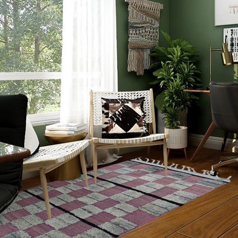IKAT Nomadic Falcon Kelim-deken