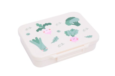 Tritan-Bento-Lunchbox für Kinder, Veggie Pals