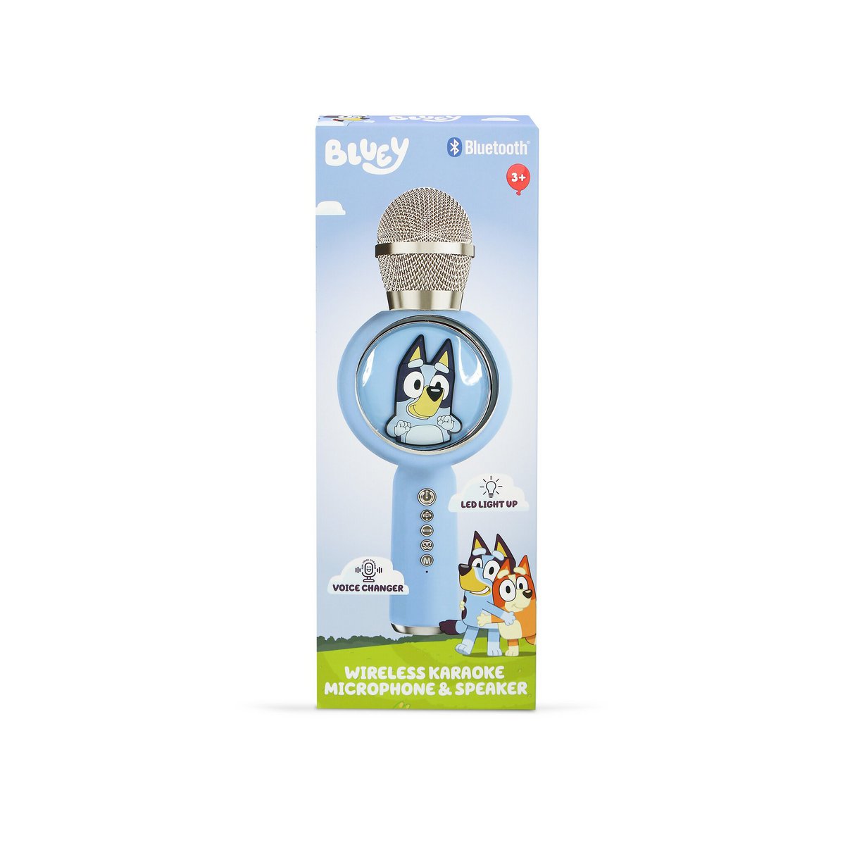 Bluey - Popsing Led Light - bluetooth karaoke microphone