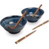 Edo Izayoi Ramenbowlset, 22x9cm, 2 pers., giftbox