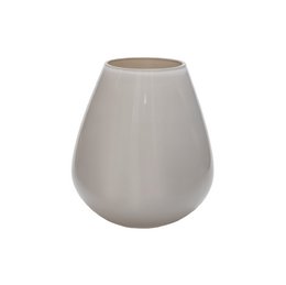 Tasman S matte ivory vase, a simple and elegant ceramic vase with a smooth, matte ivory finish.