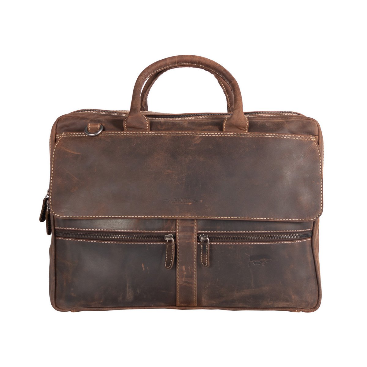 Arrigo Laptoptas 17 inch Cognac