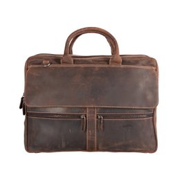 Arrigo Laptoptas 17 inch Cognac