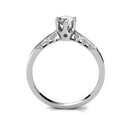 Bague Destiny - ArgentÃ© et Cristal