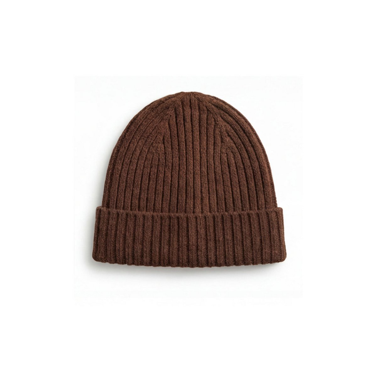 Gorro Bebé Punto Lana Merino - Algarrobo