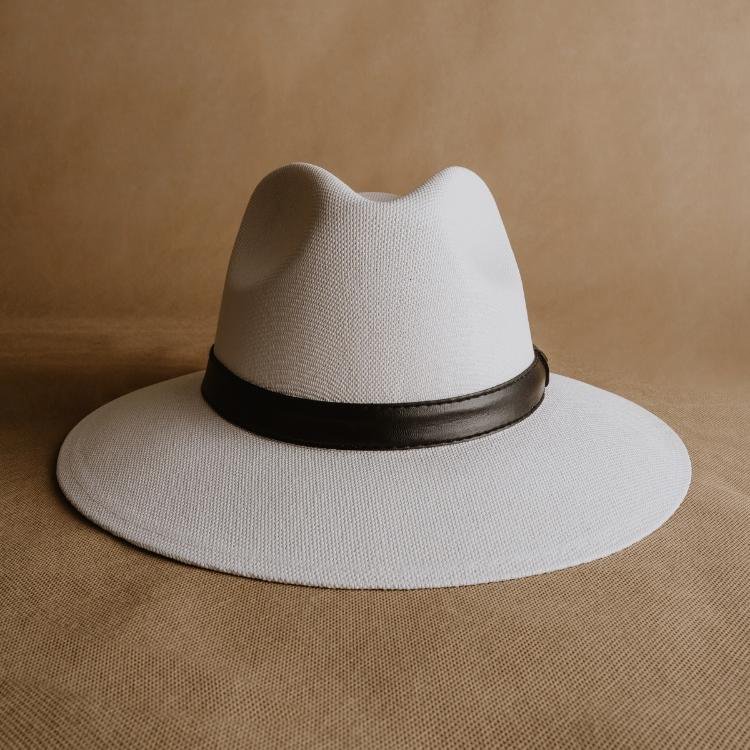 Merida · White panama style hat