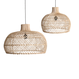 Maze hanging lamp natural Large