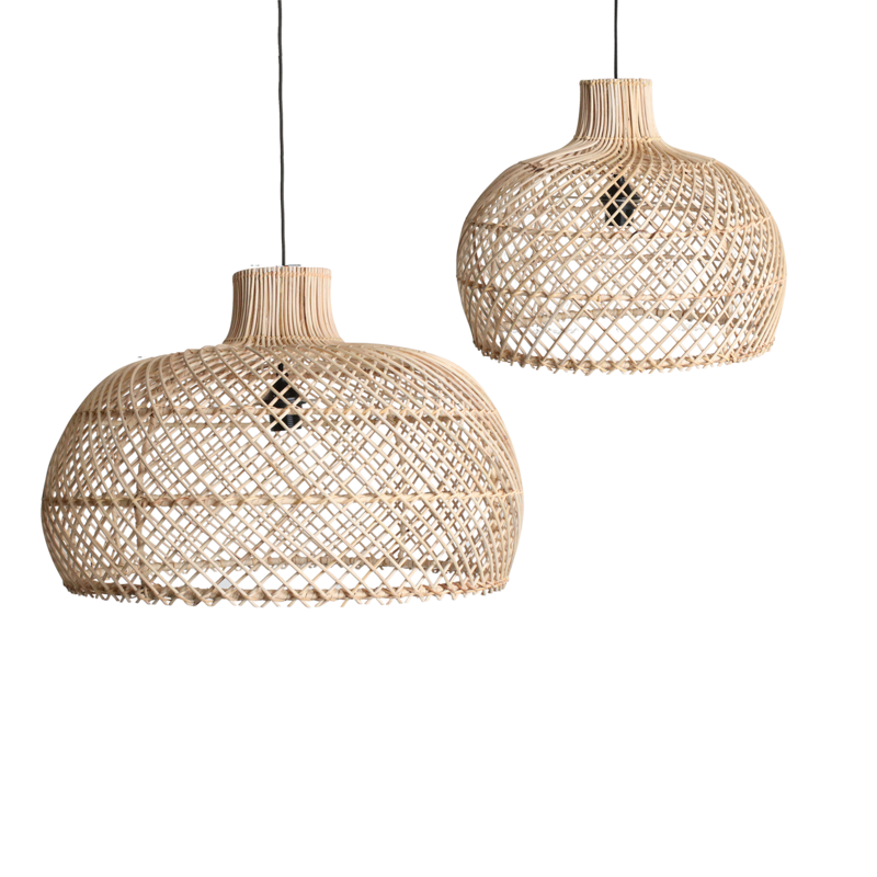Maze hanging lamp natural Large