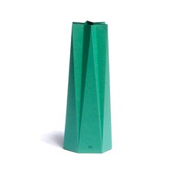 Card & Vase in One - Large - Lucky Green