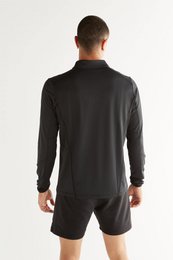 T9010-01 | Unisex troyer met lange mouwen - zwart