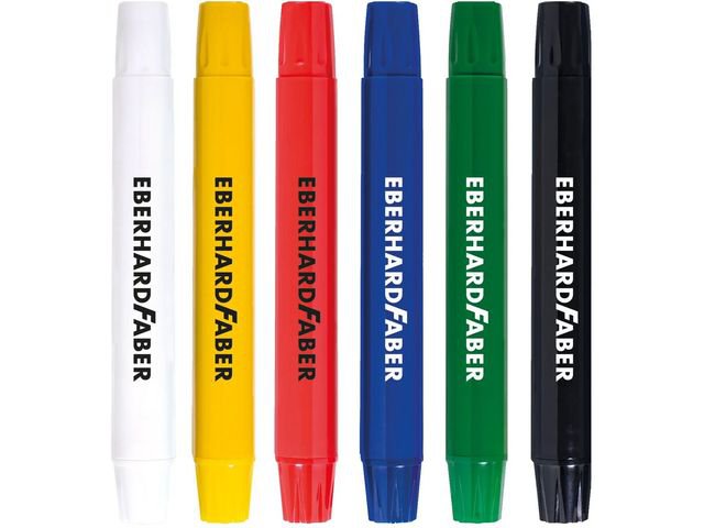 Make-up-Marker EFA drehbares Set 6 Farben auf Blisterkarte