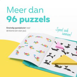 Książka z puzzlami Fesio Tangram