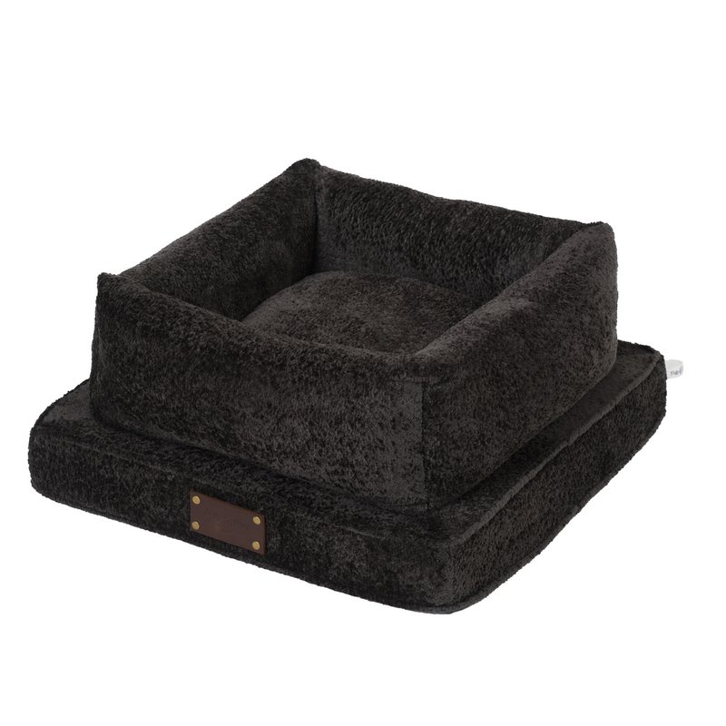 "Nero Boucle" lair for a dog and a cat from the Fluffy Puppy brand, 3 colors, Boucle material, hand made!