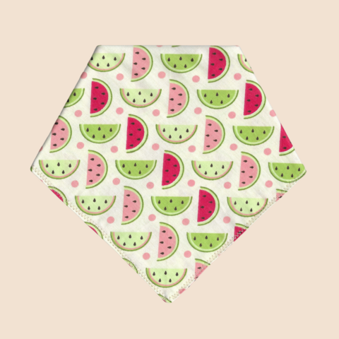 Wassermelonen-Snap-on-Bandana trinken
