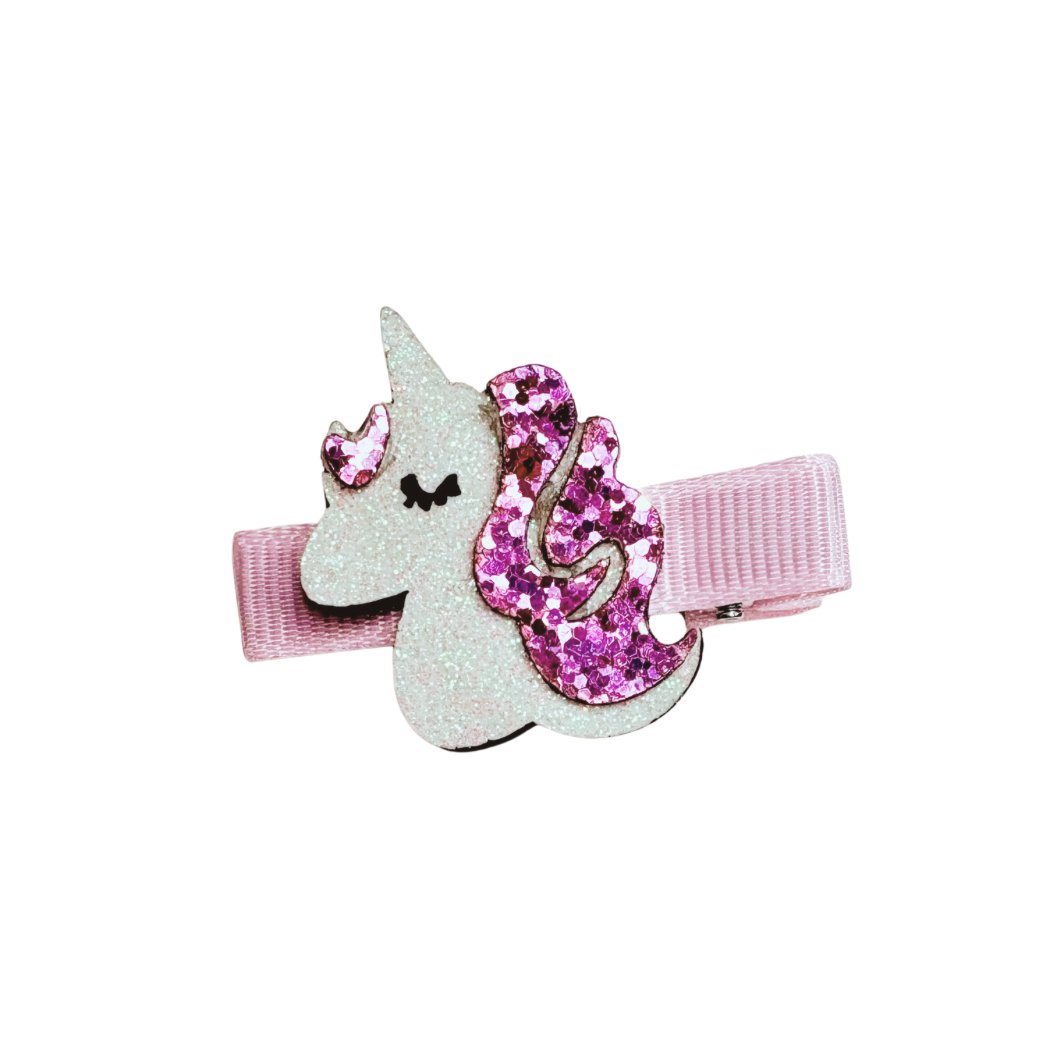 Clip Unicorno Glitter