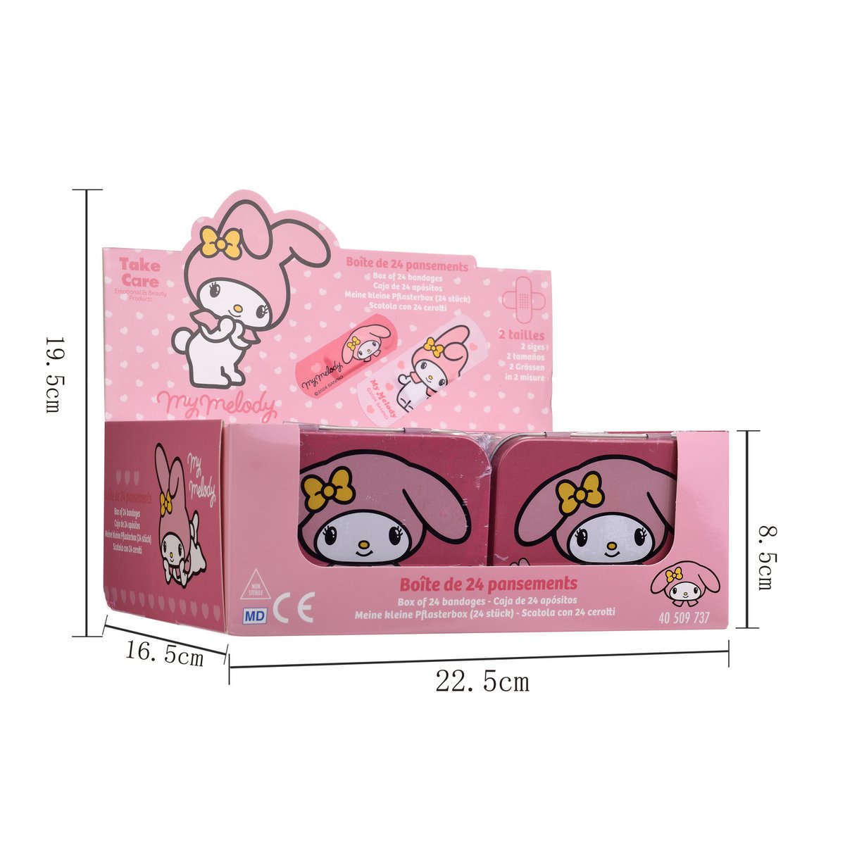 My Melody - Metal Bandage Box (24)
