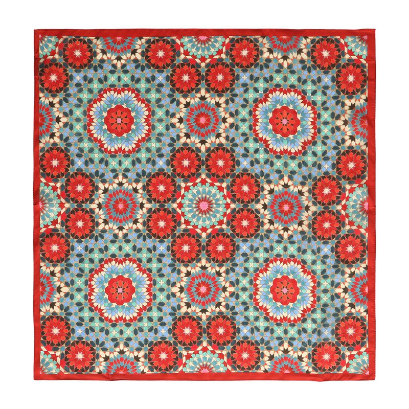 Colorful Silk Neckerchief