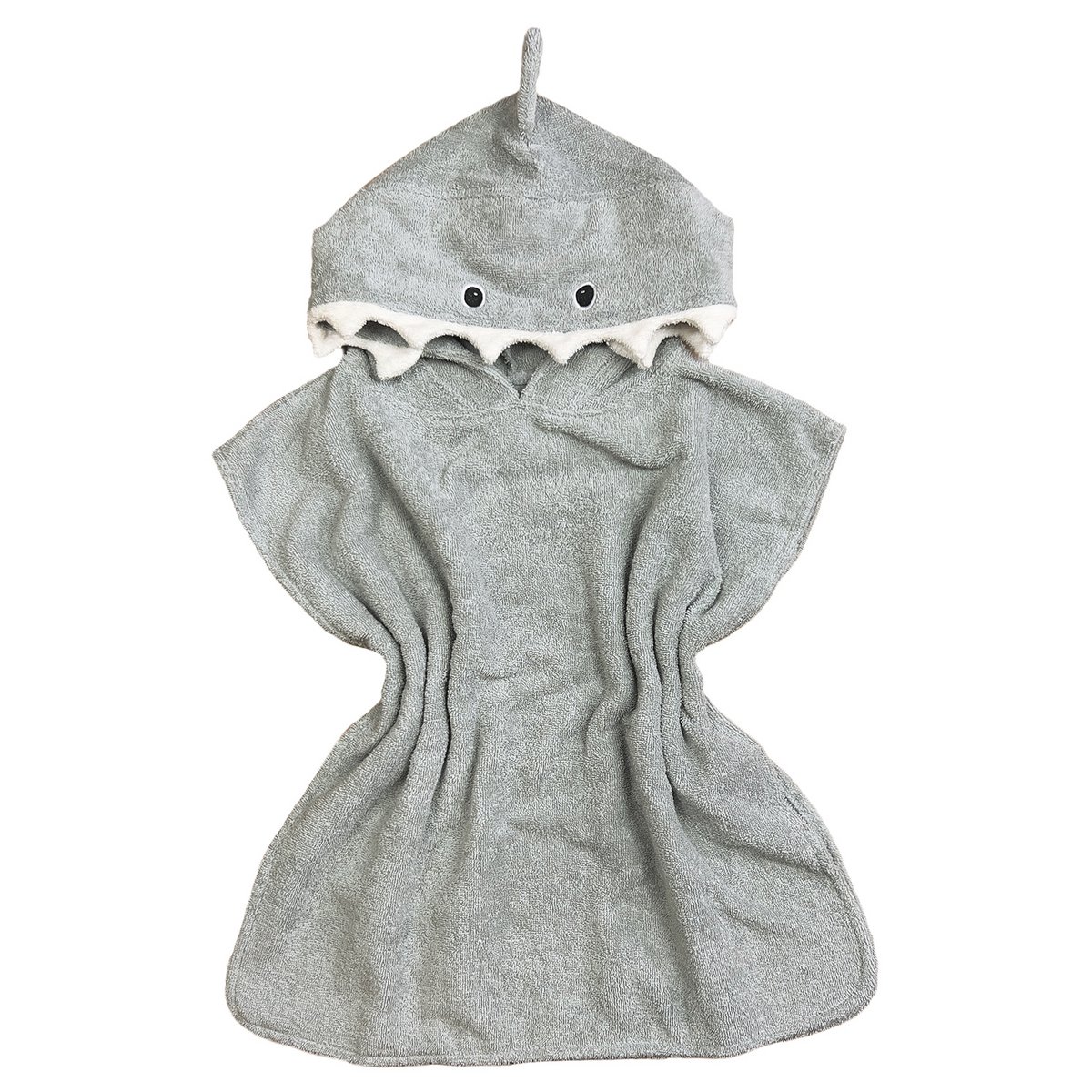 BIOLOGISCH badponcho met haai