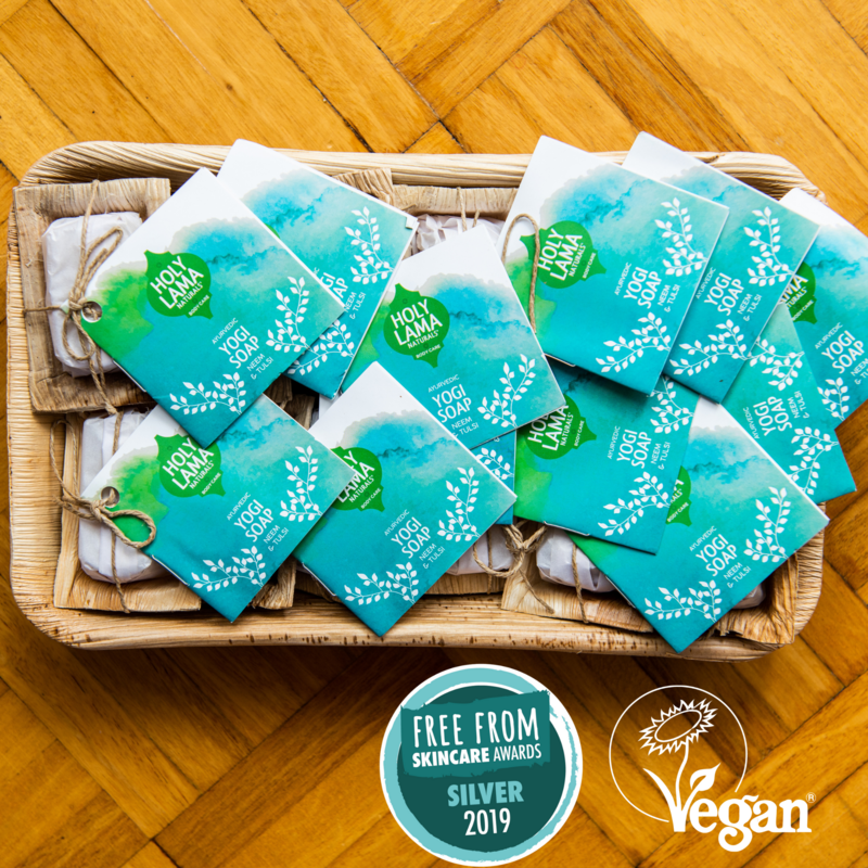 Ensemble cadeau de savon Yogi, fait main, ayurvédique, végétalien