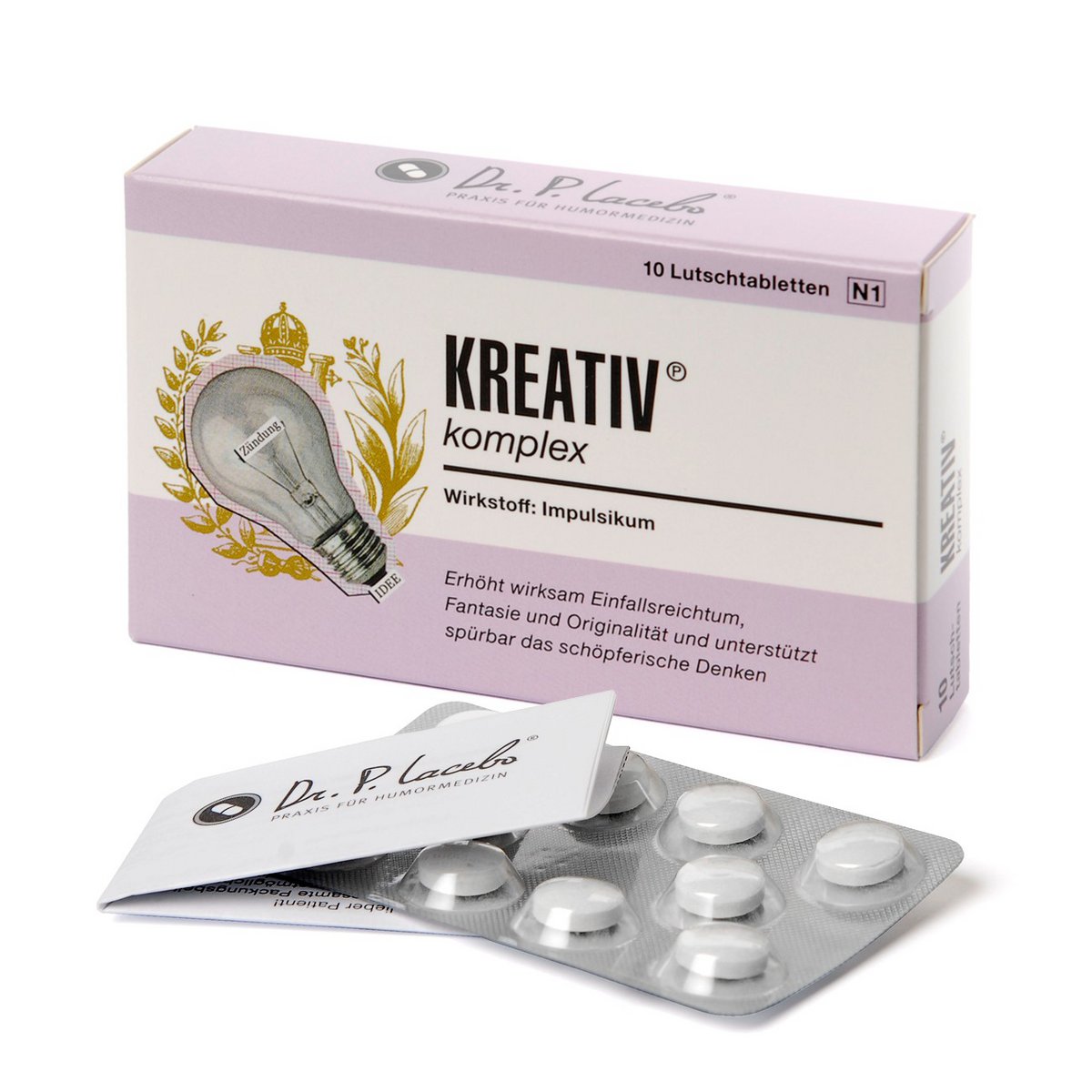 Kreativ komplex / Dr. P. Lacebo / Lutschtabletten