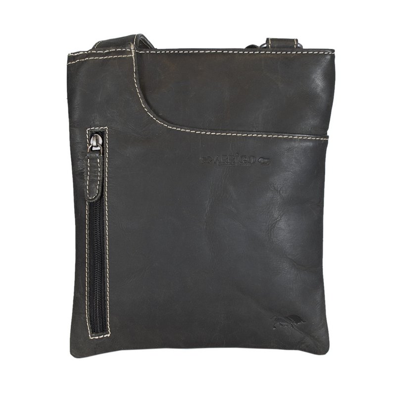 Leder Crossbody Bag - Umhängetasche in 3 verschiedenen Farben Leder