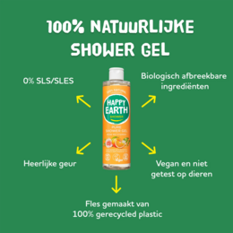 Naturalny żel prysznicowy róży petitgrain
