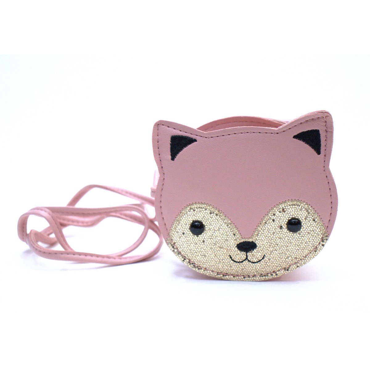 Children's shoulder bag - Gaspard the kitten Pink