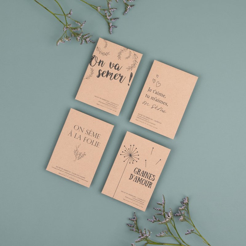 Carte à planter | Graines d'amour