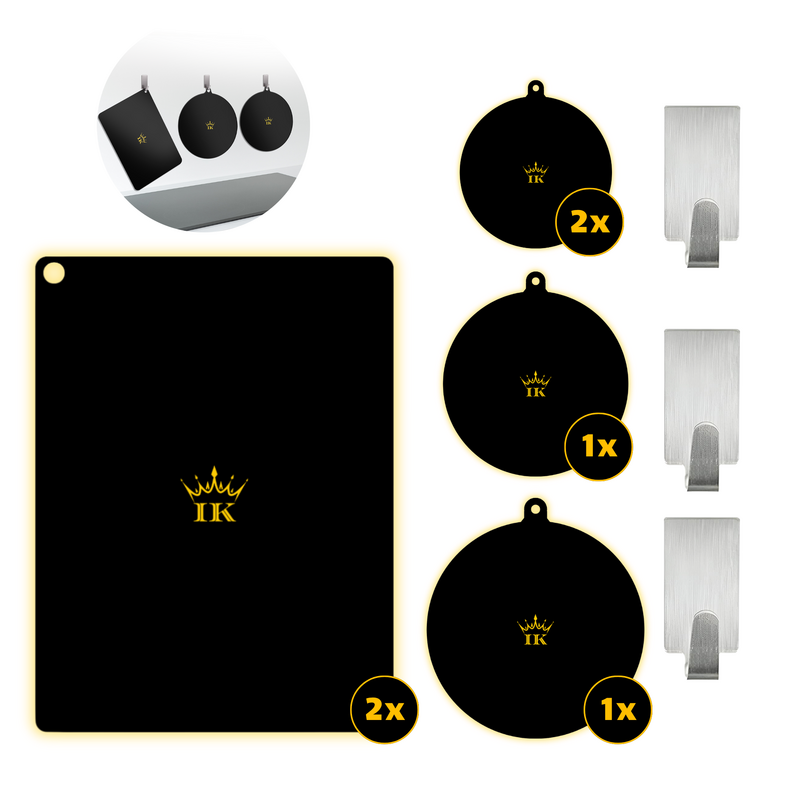 Induction protectors - black, premium quality