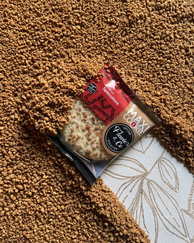 Maxi Cookie  Coeur Spéculoos