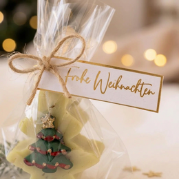 Christmas soap Christmas tree “Merry Christmas” – verbena | Gift & party favor