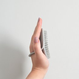 Bath brush grey