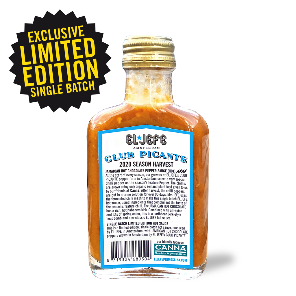 Edizione Limitata - Salsa Molto Piccante Jamiacan Cioccolata Calda Al Pepe - 100ml
