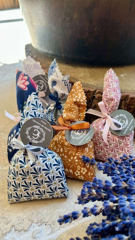 Bolsa de tela Lavandin – Fabricación artesanal y manual