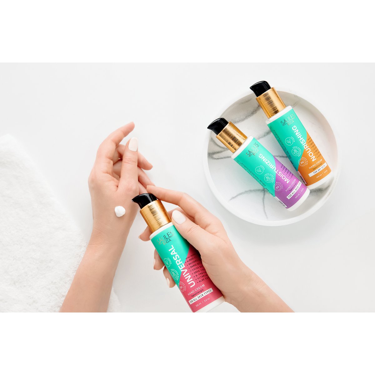 HAND CREAM Hypoallergenic 100ml - 4 Variations