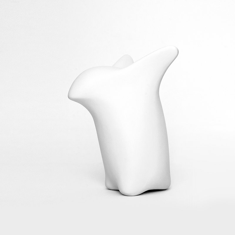 Penguin curieux | Porcelaine décorative figure arcticweiß