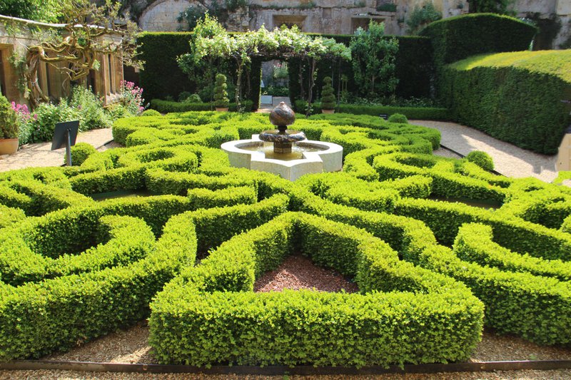 Jardín como Dios en Inglaterra. Los ingeniosos trucos de los jardineros británicos.