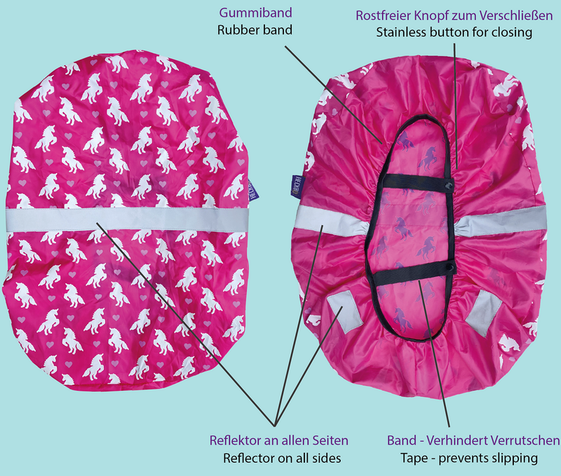 Kinderen kleurverandering de bescherming van de tas - eenhoorn
