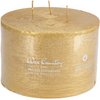 Dreidocht Wax Country, H/D 100/150 mm, metallic goud