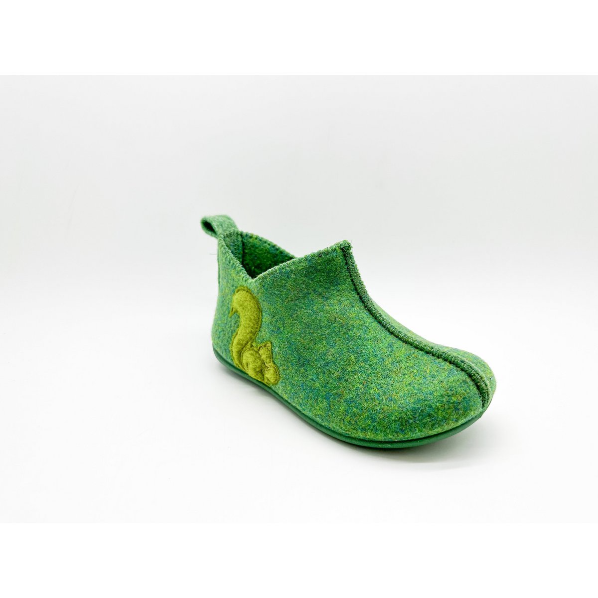 thies 1856 ® Kids PET Slipper Boot vegan green
