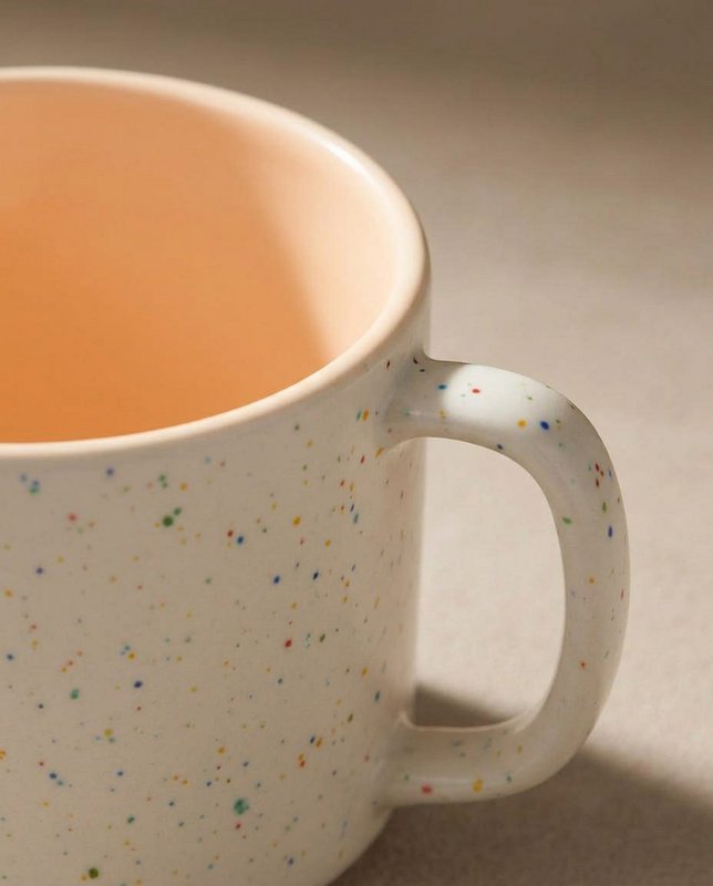 Breeze Party In/Out Stoneware Duo Set Mug 450ml Orange