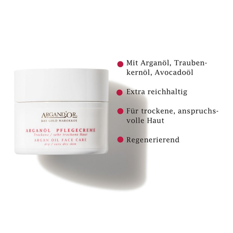 ARGANOLIE CARE CREAM DROGE / ZEER DROGE HUID 50 ML
