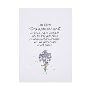 Vergeet-mij-nietjes - de mooie herinneringen