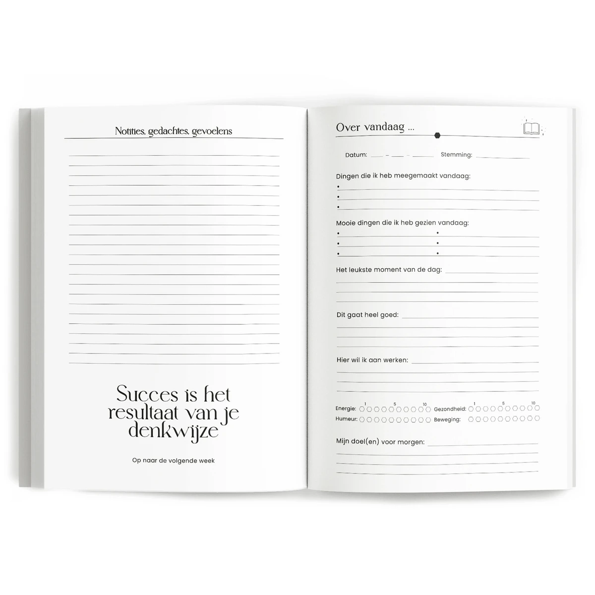 Fyllbooks chwila dziennie dziennik - Olive Green